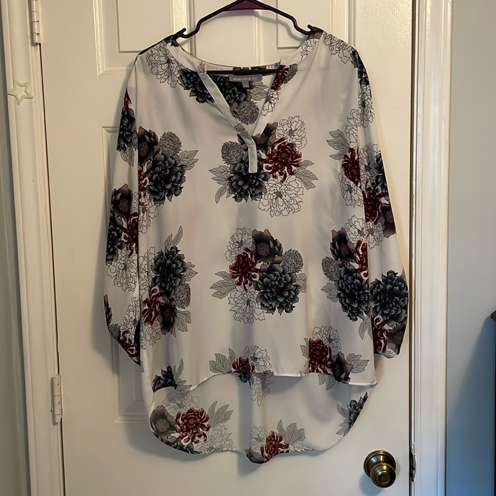 Daniel Rainn Floral Blouse